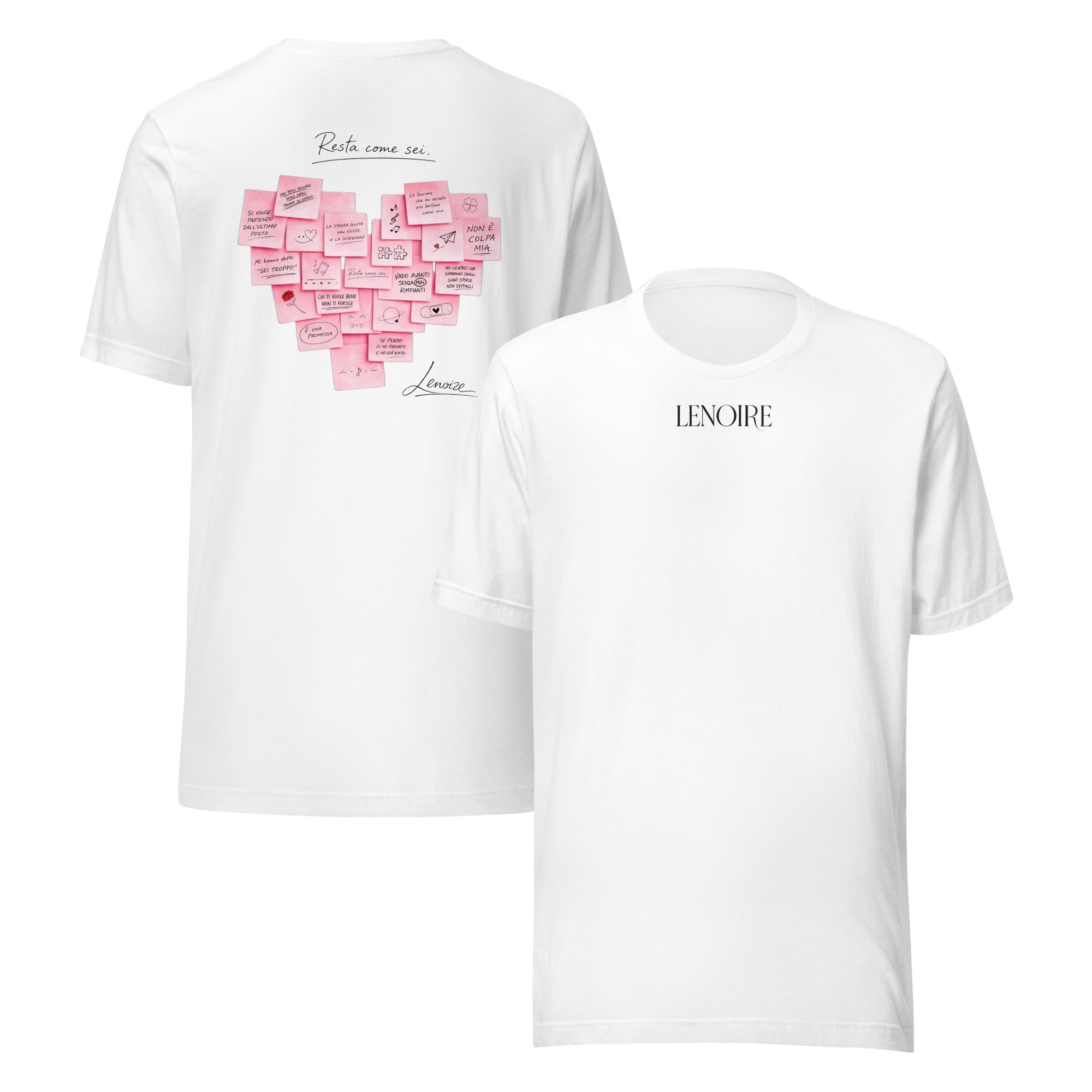 T-shirt Lenoire – Cuore Post-it